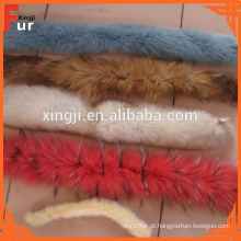 Várias cores Fox Fur aparar